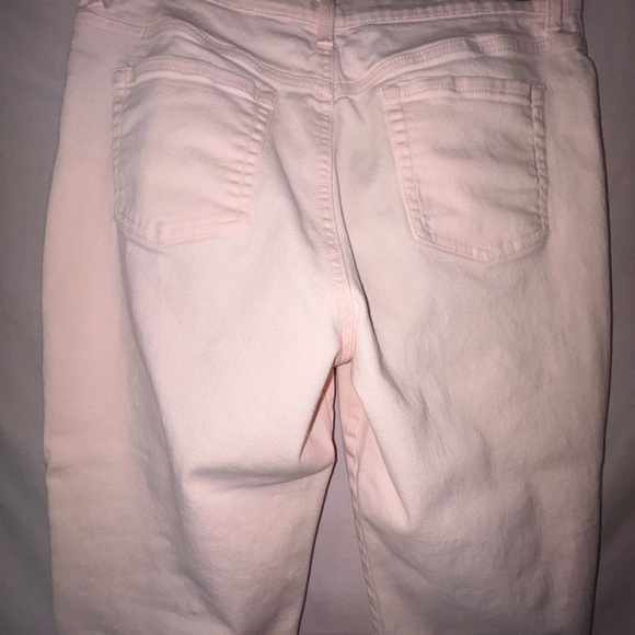 Gloria Vanderbilt Pink Cropped Ankle Jeans - Picture 6 of 11